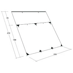 Outwell Hillcrest Tarp - Tarp -Camping Verkauf outwell hillcrest tarp tarp detail 6