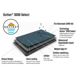 Outwell Springwood 6SG - 5-6 Personen Zelt -Camping Verkauf outwell springwood 6sg 5 6 personen zelt detail 7