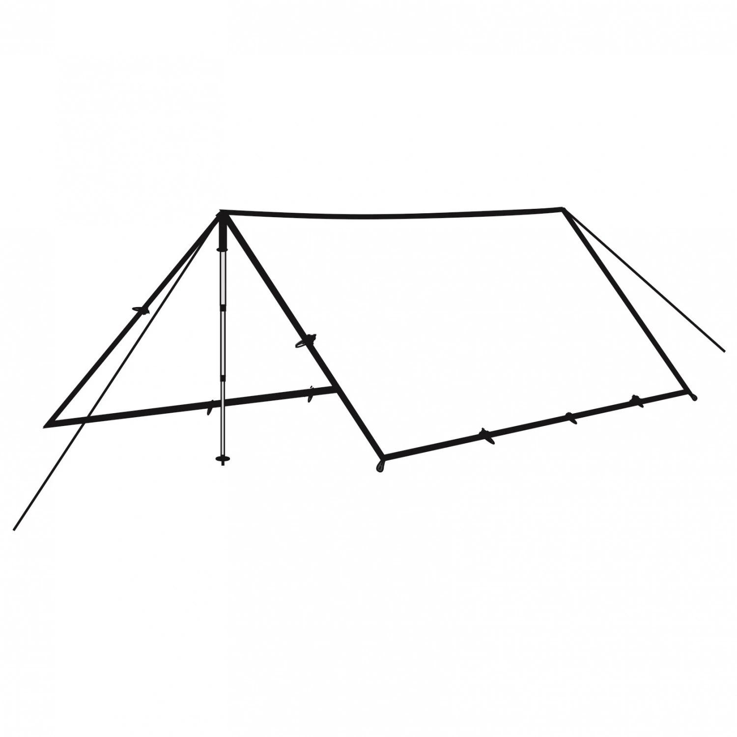 Robens Tarp 4 X 4 Trail Range - Tarp 5 Robens Tarp 4 X 4 Trail Range - Tarp – Bild 5