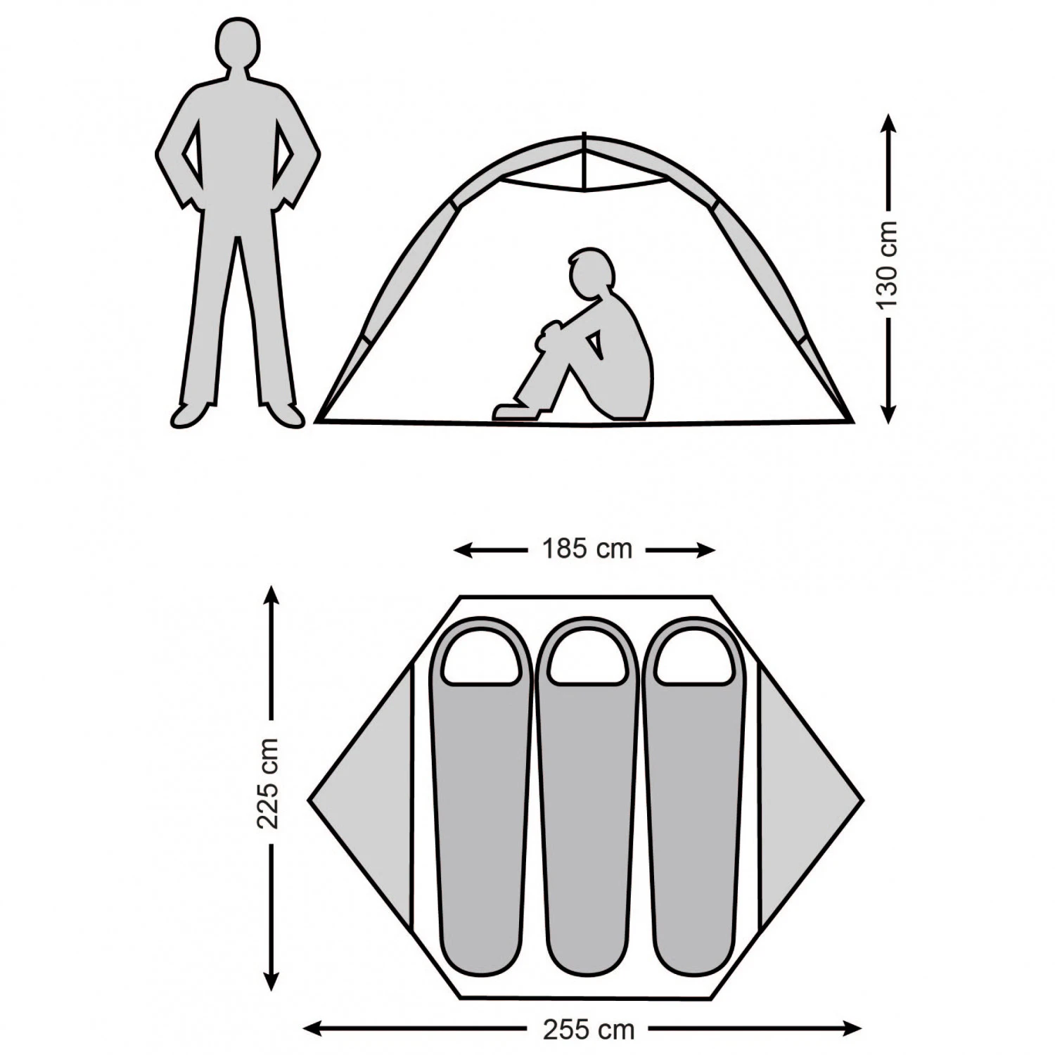 Stoic Njavve 3P Tent - 3-Personen Zelt 11 Stoic Njavve 3P Tent - 3-Personen Zelt – Bild 11