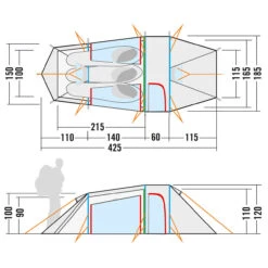 Tatonka Grönland 3 Vent - 3-Personen Zelt -Camping Verkauf tatonka groenland 3 vent 3 personen zelt detail 4