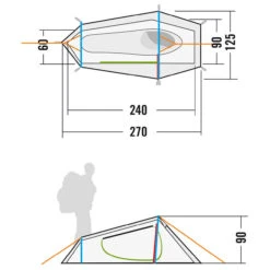Tatonka Kyrkja - 1-Personen Zelt -Camping Verkauf tatonka kyrkja 1 personen zelt detail 4